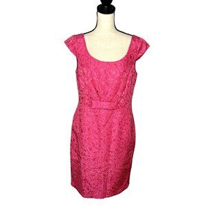 Vintage Kay Unger Pink Sleeveless Dress - Size Women's 12